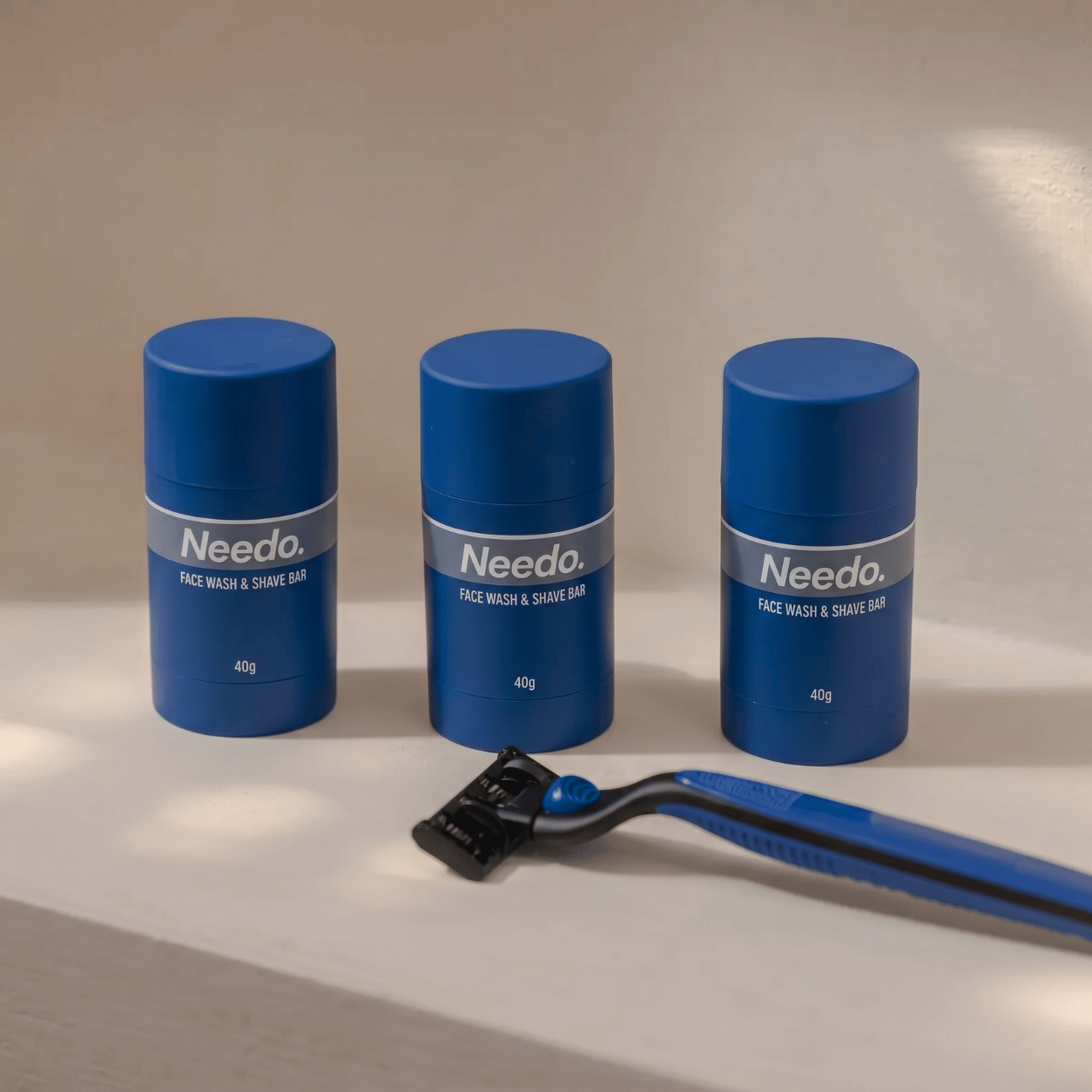 Needo 2-in-1 Shave & Cleanse Stick