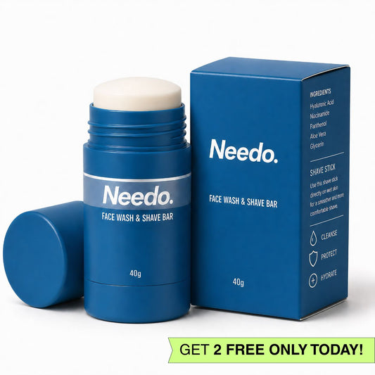 Needo 2-in-1 Shave & Cleanse Stick