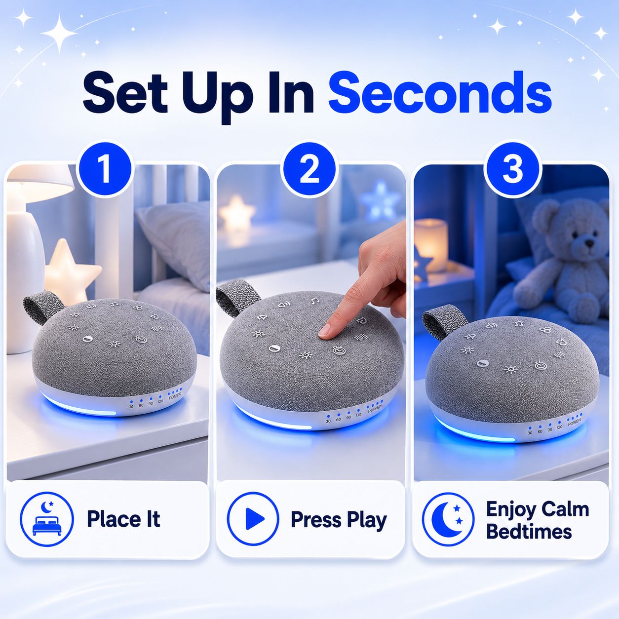 Needo Night Light - Help your child fall asleep faster
